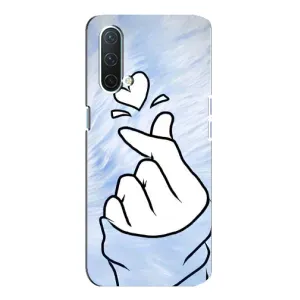 Чехлы (Знак сердечка) на OnePlus Nord CE 5G (Сердечка знак)