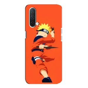 Чехлы с принтом Наруто на OnePlus Nord CE 5G (Силуэт Наруто)
