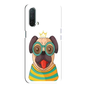 Бампер для OnePlus Nord CE 5G с картинкой "Песики" (Собака Король)