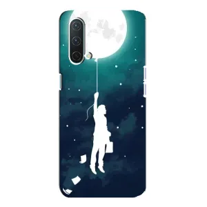 Чехол (ТПУ) с планетами на OnePlus Nord CE 5G (To The moon)