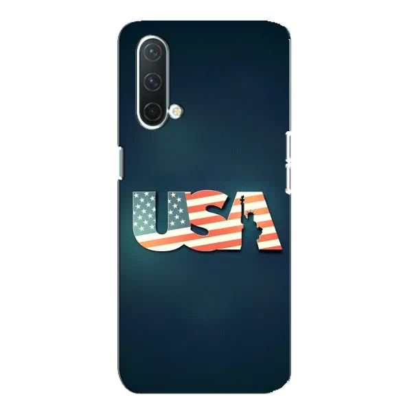 Чехол с рисунком «USA» для OnePlus Nord CE 5G Чехол с рисунком «USA» для OnePlus Nord CE 5G