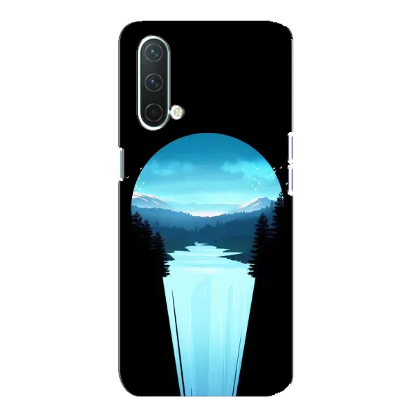 Чехол с рисунком «Синий Водопад» для OnePlus Nord CE 5G Чехол с рисунком «Синий Водопад» для OnePlus Nord CE 5G