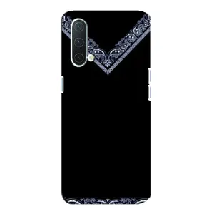 Силиконовый Чехол на OnePlus Nord CE 5G (Воротник вышиванки)