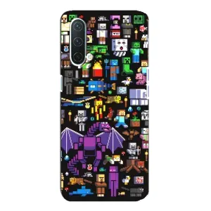 Чохол майнкрафт для OnePlus Nord CE 5G (Усі персонажі)
