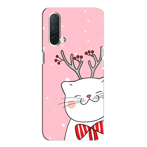 Чехол с рисунком «Зимний кот» для OnePlus Nord CE 5G Чехол с рисунком «Зимний кот» для OnePlus Nord CE 5G