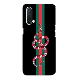 Чехлы Бренд GUCCI для OnePlus Nord CE 5G (Змей Гуччи)