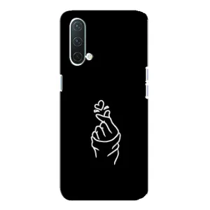 Чехлы (Знак сердечка) на OnePlus Nord CE 5G (Знак Сердечка)