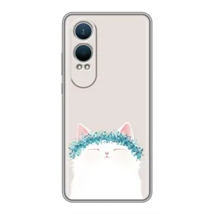 Чохол на тематику: Коти для OnePlus Nord CE4 Lite (Білий котик)