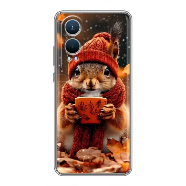 Чехол с рисунком «Белка с кофе» для OnePlus Nord CE4 Lite Чехол с рисунком «Белка с кофе» для OnePlus Nord CE4 Lite