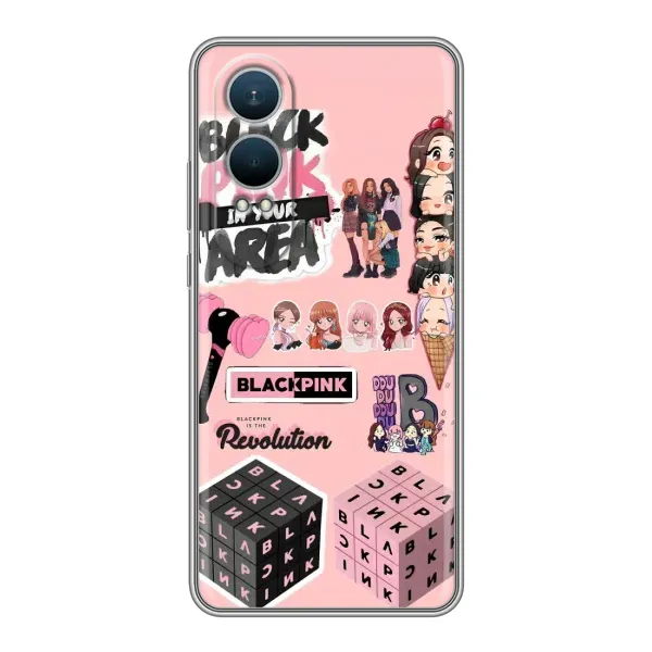 Чехол с рисунком «BLACK PINK коллаж» для OnePlus Nord CE4 Lite Чехол с рисунком «BLACK PINK коллаж» для OnePlus Nord CE4 Lite