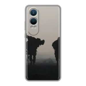 Чохли на військову тематику для OnePlus Nord CE4 Lite (Бій солдат)