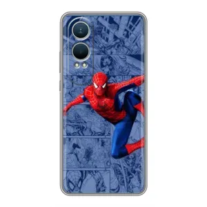 Силиконовый Чехол для OnePlus Nord CE4 Lite (Человек Паук)