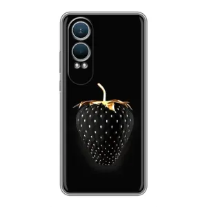 Чехол с изображением вкусной еды для OnePlus Nord CE4 Lite (Чёрная клубника)