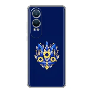 Чохол Укр Символіка для OnePlus Nord CE4 Lite (Квітучий Герб)