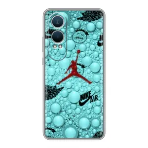 Силіконовый Чохол Nike Air Jordan на ВанПлас Норд СЕ4 Лайт (Джордан Найк)
