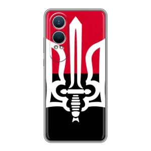 Чохли УПА (Червоно-Чорний) на OnePlus Nord CE4 Lite (Герб України)