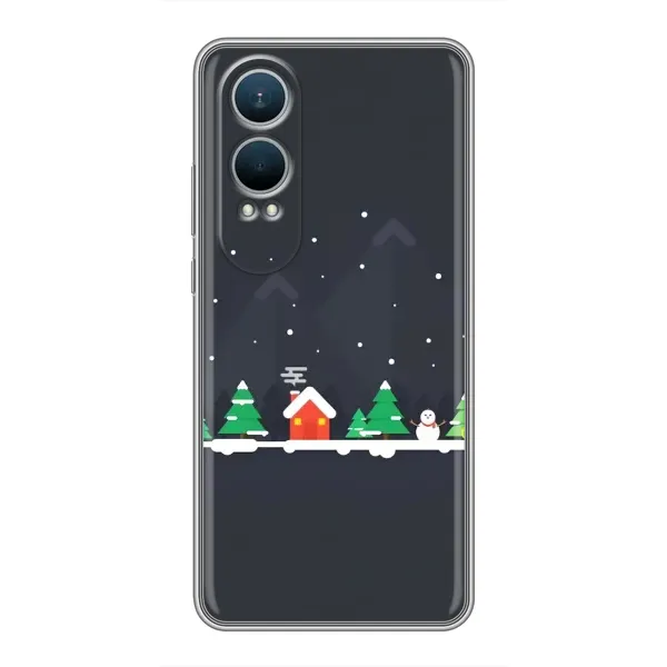 Чехол с рисунком «Город зимний» для OnePlus Nord CE4 Lite Чехол с рисунком «Город зимний» для OnePlus Nord CE4 Lite