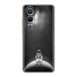 Силіконовый Чохол з принтом "Космонавти" на OnePlus Nord CE4 Lite (Космонавт романтик)