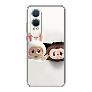 Чохол з принтом Лабубу для OnePlus Nord CE4 Lite (Фігурки Labubu)