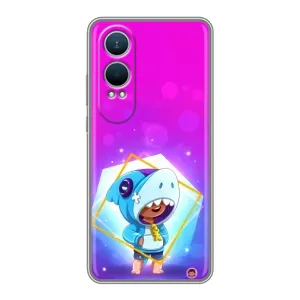 Чохол Бравл Старс для OnePlus Nord CE4 Lite (Леон у костюмі Акули)