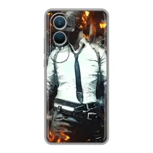 Силиконовый чехол с картинкой "Герой Pubg" на OnePlus Nord CE4 Lite (Man Пубг)