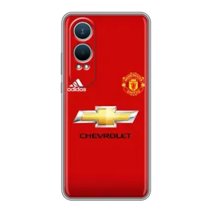 Силиконовые Чехлы принт Футбол на OnePlus Nord CE4 Lite (Man United)