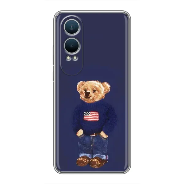 Чехол с рисунком «Мишка USA» для OnePlus Nord CE4 Lite Чехол с рисунком «Мишка USA» для OnePlus Nord CE4 Lite