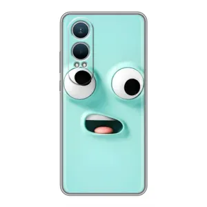 Силиконовые Чехлы (смешные стикеры) для OnePlus Nord CE4 Lite (Забавное мятное лицо)