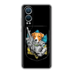 Чехол с принтом для OnePlus Nord CE4 Lite (Патрон Воин)