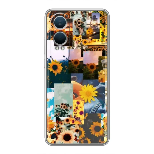Чехол с рисунком «Подсолнуховый дизайн» для OnePlus Nord CE4 Lite Чехол с рисунком «Подсолнуховый дизайн» для OnePlus Nord CE4 Lite