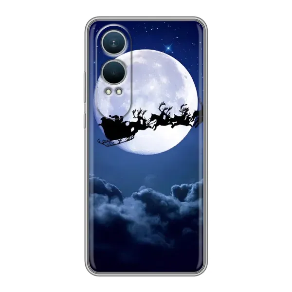 Чехол с рисунком «Санта - луна» для OnePlus Nord CE4 Lite Чехол с рисунком «Санта - луна» для OnePlus Nord CE4 Lite