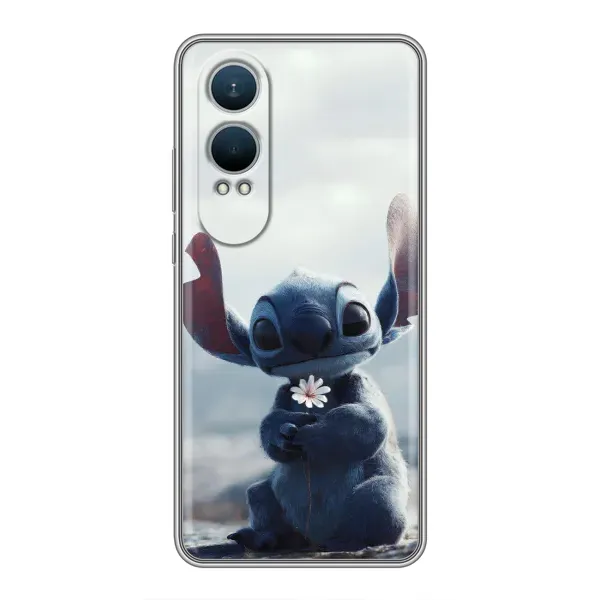 Чехол с рисунком «Стич с цветочком» для OnePlus Nord CE4 Lite Чехол с рисунком «Стич с цветочком» для OnePlus Nord CE4 Lite
