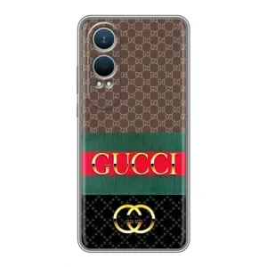 Чохли бренд ГУЧЧІ для OnePlus Nord CE4 Lite (Стиль GUCCI)