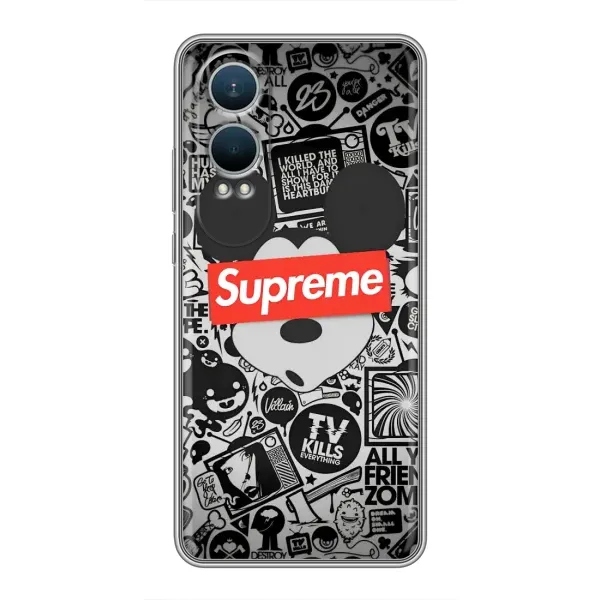 Чехол с рисунком «Supreme Маус» для OnePlus Nord CE4 Lite Чехол с рисунком «Supreme Маус» для OnePlus Nord CE4 Lite