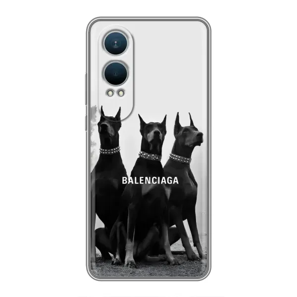 Чехол с рисунком «Три добермана» для OnePlus Nord CE4 Lite