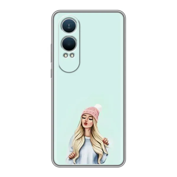 Чехол с рисунком «В шапке» для OnePlus Nord CE4 Lite