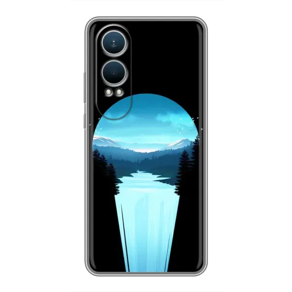 Чехол с рисунком «Синий Водопад» для OnePlus Nord CE4 Lite Чехол с рисунком «Синий Водопад» для OnePlus Nord CE4 Lite