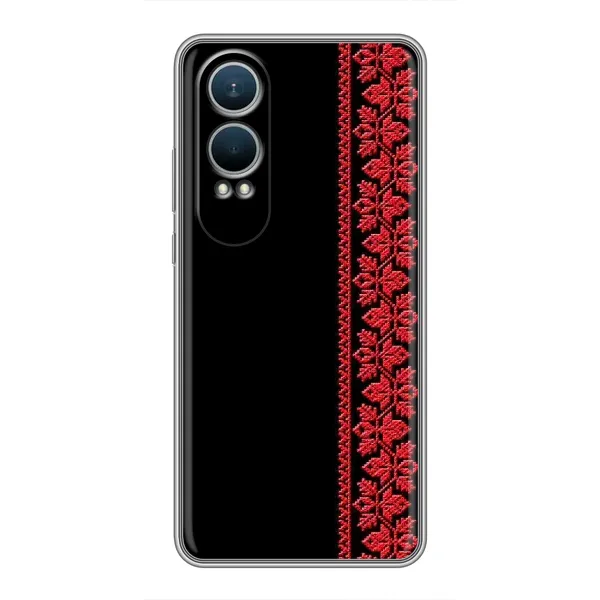 Чехол с рисунком «Вышиванка на черном» для OnePlus Nord CE4 Lite Чехол с рисунком «Вышиванка на черном» для OnePlus Nord CE4 Lite