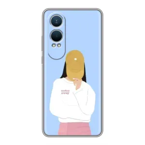 Силіконовый Чохол на OnePlus Nord CE4 Lite з картинкой Модных девушек (Жовта кепка)