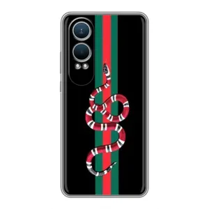 Чохли бренд ГУЧЧІ для OnePlus Nord CE4 Lite (Змій Гуччі)