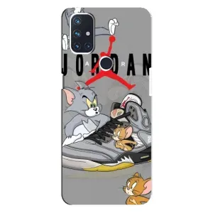 Силиконовый Чехол Nike Air Jordan на ВанПлас Норд Н10 (5G) (Air Jordan)