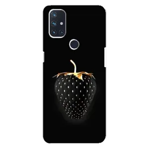 Чохол з зображенням смачної їжі для OnePlus Nord N10 5G (Чорна полуниця)