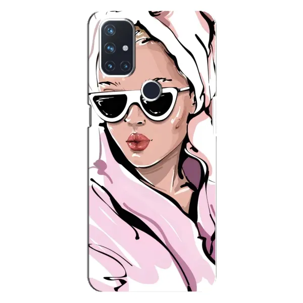 Чехол с рисунком «Девушка в халате» для OnePlus Nord N10 5G Чехол с рисунком «Девушка в халате» для OnePlus Nord N10 5G