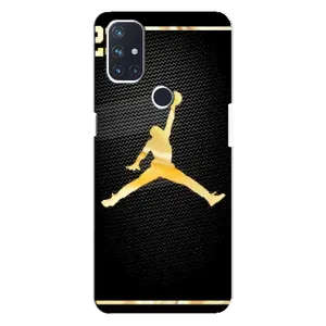 Силиконовый Чехол Nike Air Jordan на ВанПлас Норд Н10 (5G) (Джордан 23)
