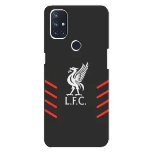 Силиконовые Чехлы принт Футбол на OnePlus Nord N10 5G (Эмблема Liverpool)