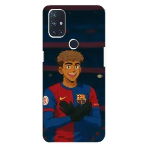 Чехол Ламин Ямаль на ВанПлас Норд Н10 (5G) (Футболист Ямаль)