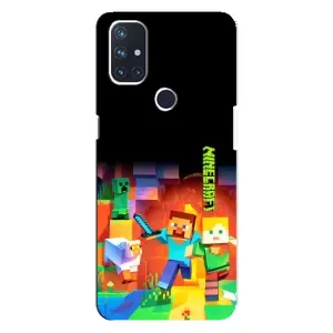 Чохли для OnePlus Nord N10 5G (Персонажі МайнКрафт) (Герой Майнкрафт)