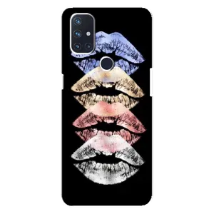 Чехол Стильные девушки на OnePlus Nord N10 5G (Губы)