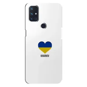 Чехлы силиконовые (Город Харьков) на ВанПлас Норд Н10 (5G) (Kharkiv)