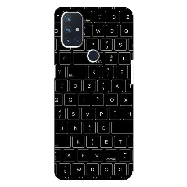 Чехол с рисунком «Клавиатура» для OnePlus Nord N10 5G Чехол с рисунком «Клавиатура» для OnePlus Nord N10 5G